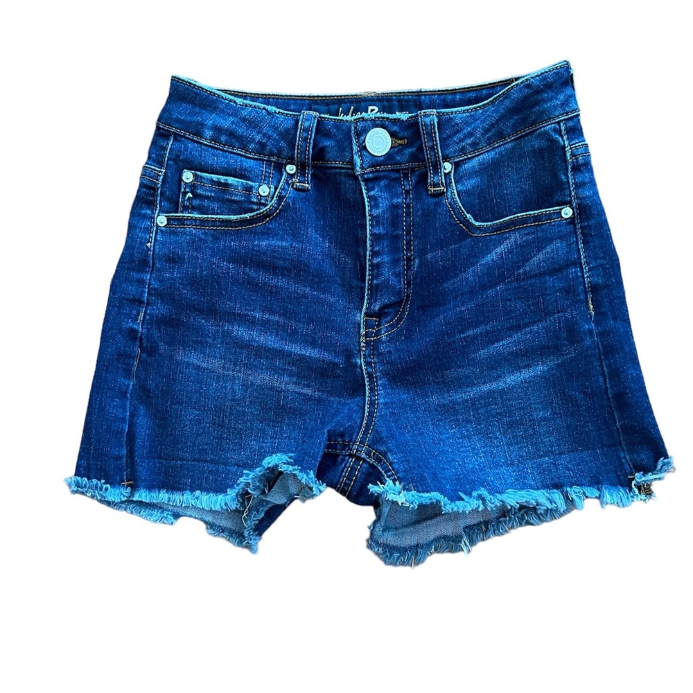 Dark jean shorts size 0